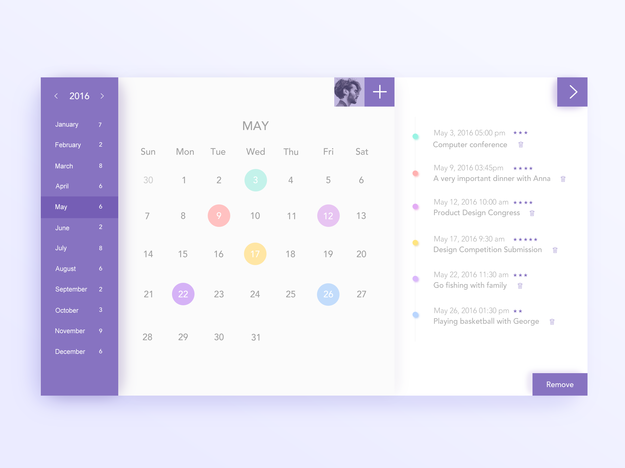 Dribbble calendar_real.png by luking