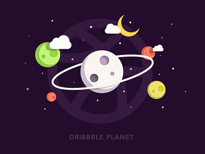 Dribbble Planet