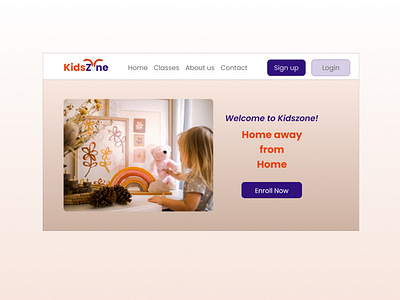 Landing Page - Nursery School