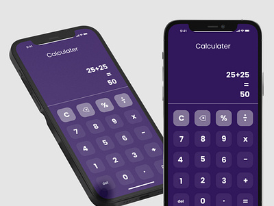 Calculater design ui