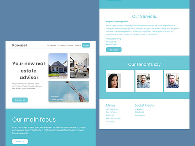 Landing Page Property Management