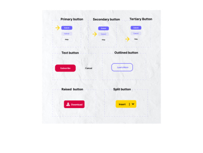 Button design ui