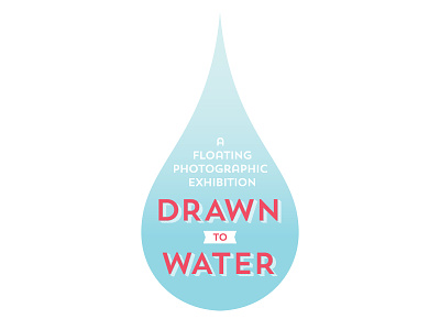 Drawn To Water (Concept) branding droplet logo raindrop trend sans water