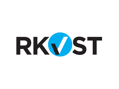 RKVST (Archivist) Branding Concept blockchain blue branding check circle circle logo data icon identity logo records typography verification
