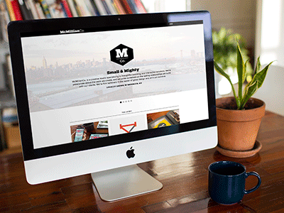 McMillianCo. Website digital ipad iphone parallax portfolio responsive ui ux web design web development website