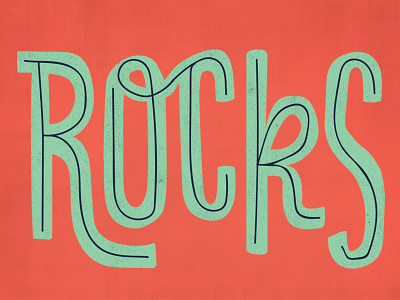 Hand-Lettering Rocks