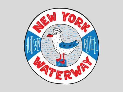 New York Waterway Seagull Crest