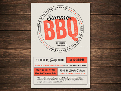 Summer BBQ Invitation