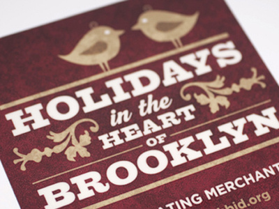 Holidays in the Heart of Brooklyn Decal