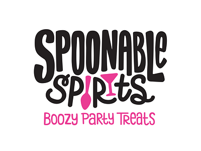 Spoonable Spirits Logo food jellies nyc party treats puddings small business startup