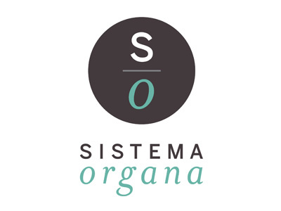 Sistema Organa Logo circle fraction logo