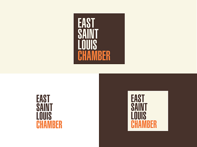 East St. Louis Chamber Branding Concept brand design brand designer brand identity branding identity design identity designer logo logo design logo design concept logotype typography