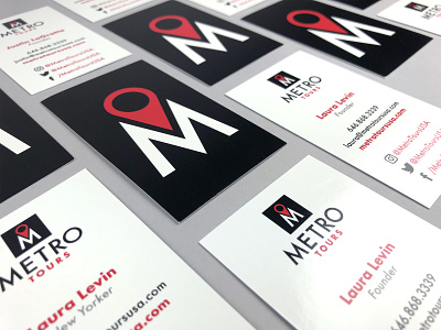 Metro Tours Business Cards