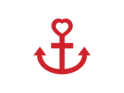 Valentine's Day Anchor anchor heart illustration valentines day