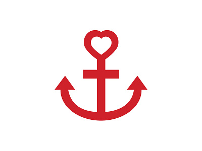 Valentine's Day Anchor by McMillianCo. on Dribbble