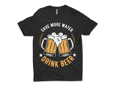 Beer t-shirt design.