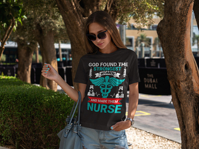 nurse  t-shirt design.