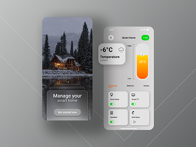Mobile App / Smart House / Design 2022
