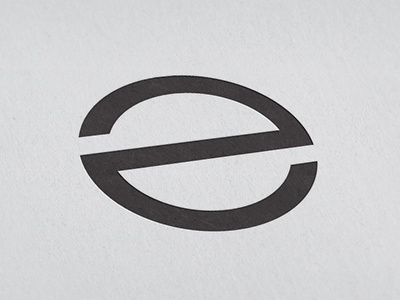 "e" ambigram ambigram e icon logo symbol
