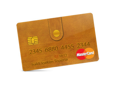 Credit card design concept