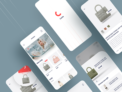 Shopping App UI app app design buy card cards ui cart category ecommerce fashion ios mobile order payment pit shopping ui ux