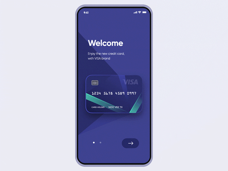 Banking App Animation by Pit Studio ✪ on Dribbble