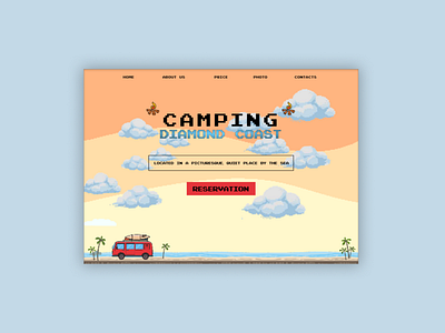 Pixel Camping Concept