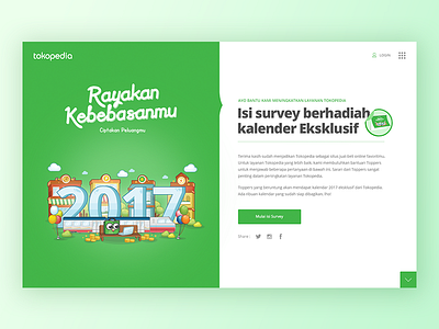 Microsite - Rayakan Kebebasanmu