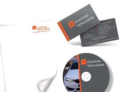 Brand Desing - Soluciones Vehiculares branding graphic design logo