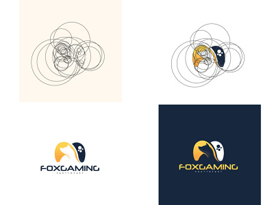 foxgaming branding design graphic design illustration logo motion graphics typography ui ux vector