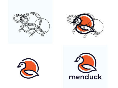 menduck branding design graphic design illustration logo motion graphics typography ui ux vector
