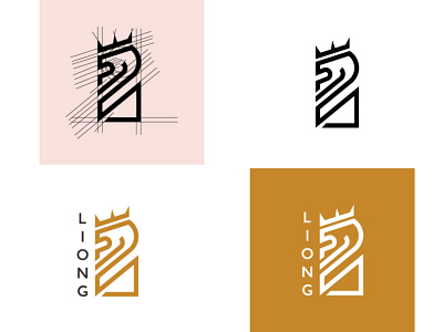 liong branding design graphic design illustration logo motion graphics typography ui ux vector