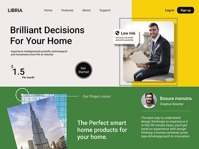 Liria ui ui ux web design website