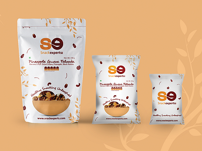 Snackexperts | Pouch Packaging Design corporate branding design illustration packaging design pouch design