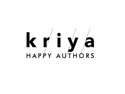 Kriya Happy Authors | ePublishing Brand & Collateral Design