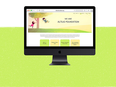 Altius Foundation | WordPress Design & Development icon illustration ui ux web design website website design websites wordpress wordpress design wordpress development