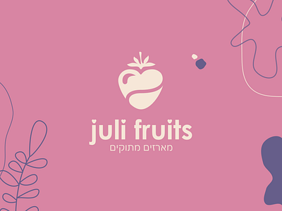 Brand identity for Juli fruits