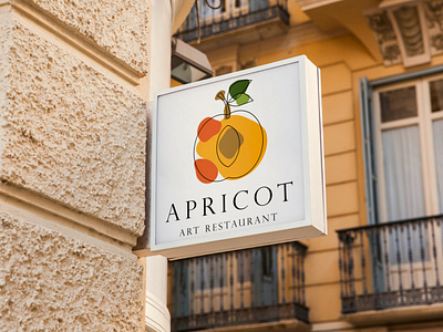 Corporate Identity Art-restaurant Apricot