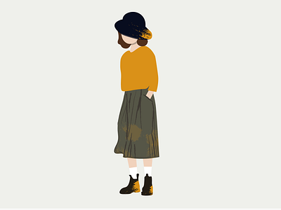 blot adobe illustrator clothes design illustration pastel vector women