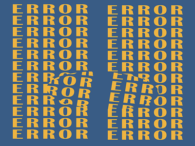 error poster adobe illustrator branding graphic design illustration logo poster vector