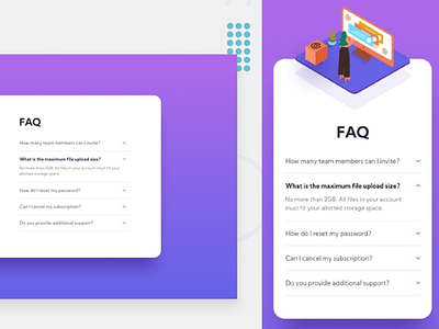 FAQ Components Design