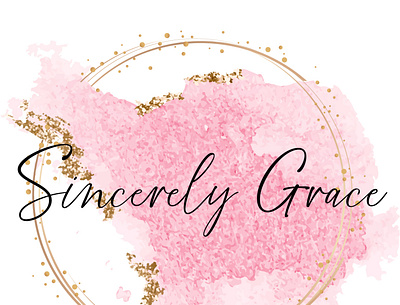 Sincerely Grace Logo design illustration logo