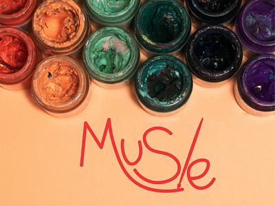 Muse Logo branding design illustration logo typography