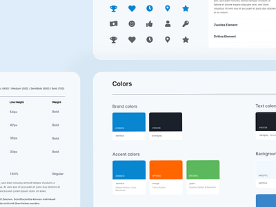 design system for tax company branding buttons colorful colors corporate design designsystem forms logo typography ui