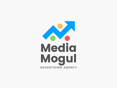Media Mogul Logo branding design logo