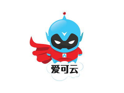 爱可云 - Acclivis Technologies and Solution character cloud flat gaming mascot minimal modern stream twitch young youtube