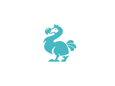 The Dodo Bird branding character cute design flat illustration logo mascot minimal vector