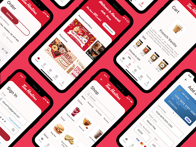 Tim Hortons Mob App redesign