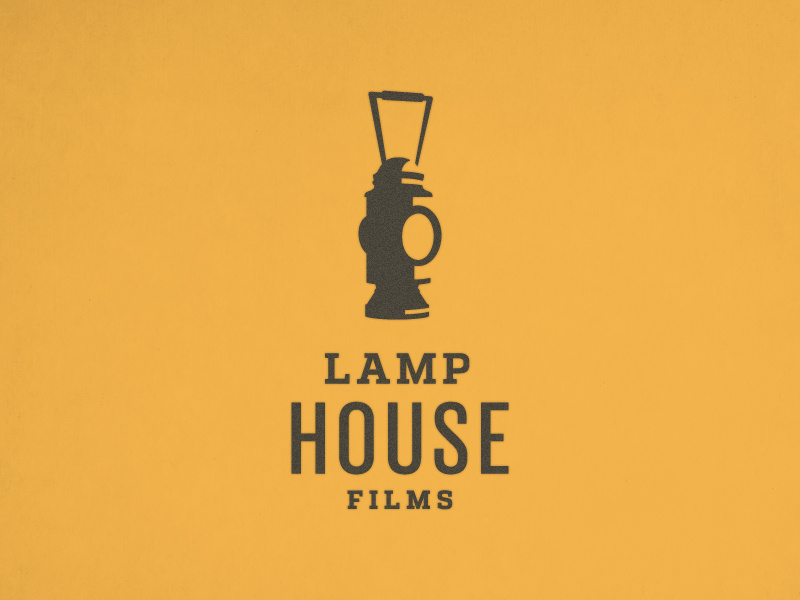 Lamp House Films Logo logo branding film icon illustration identity