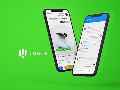 Ustawka.app app branding design flat minimal ui ux
